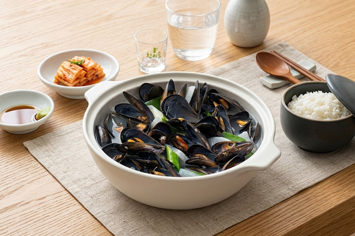 바다자리 시원한 생물홍합탕 상세 이미지